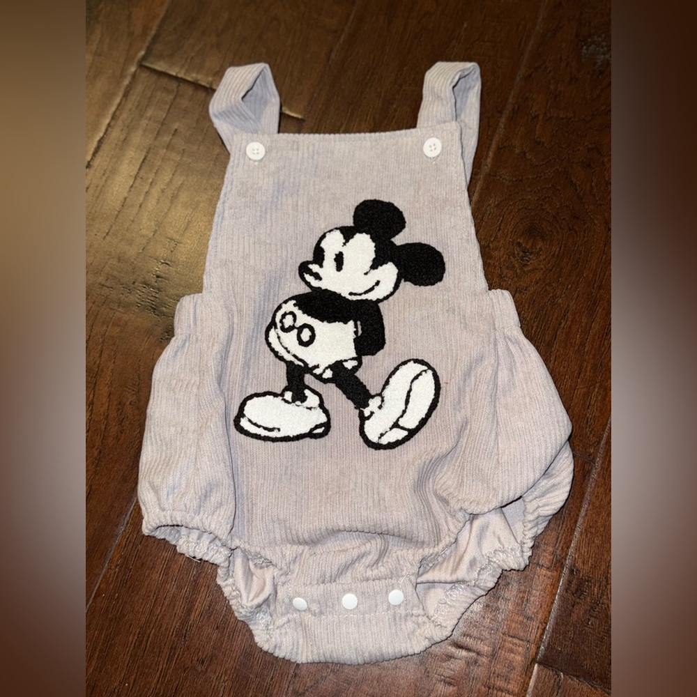 New Mickey Mouse Infant Romper size 6-9 months